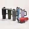 Copo de Aço Inoxidável Grande Capacidade Ice Buster 304 com Alça de Canudo Portátil para Carro Veículo Viagem Opções Multicores Disponíveis