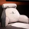 Wg6Q Almofada de Cabeceira de Látex Bolsa Macia Travesseiro Grande Almofada de Sofá Costas Cama Mulher Grávida Tatami Janela de Canto