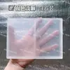 Acrílico Fluxo Casca de Cânhamo Estilo Antigo Janela Florida Leque em Forma de Casca de Cânhamo Fluxo Casca de Cânhamo DIY Lousa de Mahjong com Areia Movediça