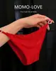 Galáxia da Noite Roxa~Calcinha Sexy de Renda Estilo Japonês para Mulheres com Apliques de Strass em Formato de Coração, Calcinha de Renda Leve e Respirável para Mulheres