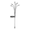 Luzes Decorativas Solares Vagalume Impermeável Luzes para Gramado de Jardim Luzes de Pátio Arranjo de Jardim Atmosfera de Vila Luzes Decorativas