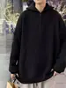 Directo de Fábrica Estilo Perezoso Punto Otoño/Invierno Holgado Versátil Abrigo Suéter con Media Cremallera y Cuello Alto Para Hombre Sensación de Gama Alta