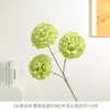 3 Flores Artificiais de Bola da Sorte para Decoração de Corredor de Casamento, Arranjo de Mesa para Sala de Estar, Buquê de Flores Artificiais para Decoração de Casamento