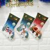 Calcetines de Navidad 20 pulgadas Bolsa de Regalo Grande de Navidad Adornos Decorativos Papá Noel Nochebuena Regalo Bolsa de Dulces