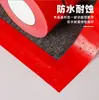 Cinta roja de tela adhesiva fuerte, sin costuras, impermeable, resistente al desgaste, para diseño decorativo, película protectora, cinta especial, 10 m, adhesivo sin residuos