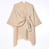 Chal estampado superventas transfronterizo, chal cálido de alta gama para invierno, suave y grueso, manta para siesta en la oficina con lunares