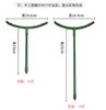 Suporte para Orquídea Garra de Caranguejo Multicamadas Ajustável Empilhável Suculenta Suporte para Flores Verdes Emenda Anti-Queda Suporte para Orquídea Suporte para Plantas