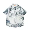 Novas Camisas de Manga Curta para Verão 2025 para Homens e Mulheres, Viagem de Férias na Praia para Casais, Camisas Florais Casuais Versáteis, Tendência