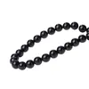 Venta Directa de Fábrica de Ágata Negra Natural Grado A, Cuentas Sueltas, Accesorios para Joyería DIY, Cuentas para Pulseras Semi-Terminadas, Venta al por Mayor de Cuentas Redondas