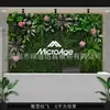 [Yanxuefengfei] Muro de Plantas Artificiales 1 Metro Cuadrado Textura Estéreo Muro de Plantas Artificiales Verdes Decoración Paisajismo Verde