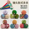 Regalos Pequeños Creativos y Prácticos para el Festival del Bote del Dragón, Regalos de Empresa para el Festival del Bote del Dragón, Juego de Regalo de Martillo de Artemisa para Conservar la Salud al por Mayor