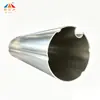 Tubo redondo de aleación de aluminio de 70 mm para toldos, engrosado y a prueba de óxido, accesorios de tubo de conexión para toldos retráctiles de exterior, venta al por mayor de fábrica
