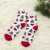 Calcetines de Navidad Calcetines de Coral Fleece Transfronterizos Pareja Hombres Lindos Postparto Forro Polar Engrosado Peludos Calcetines de Mujer