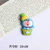 Accesorios de Resina para Manualidades de Dibujos Animados Joyería Gato Mecánico Lindo Pegamento de Crema Pasador Hecho a Mano Accesorios para Funda de Teléfono Móvil Hebilla de Zapato
