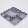 Caixa de armazenamento de joias de mesa integrada criativa caixa de armazenamento de feltro para lanches e artigos diversos de mesa caixa de feltro para atacado
