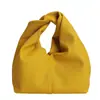 Estilo Perezoso Casual Gran Capacidad Tendencia para Viajes Diarios Personalizado Simple Bolso Cubo de Mano para Hombro Bolso de Mujer Rojo
