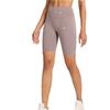 Pantalones cortos deportivos para mujer, ajustados, elásticos, con huecos cruzados, transpirables, de secado rápido, de cintura alta, ajustados, para yoga