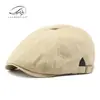 Sombreros Octagonales para Hombres y Mujeres, Gorras de Béisbol Lisas Sencillas Estilo Coreano, Sombreros de Artista Casual Retro Británico, Gorras de Boina