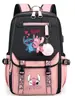 Alunos do ensino fundamental alunos do ensino médio mochila para escola meninos e meninas mochila de estudante bolsa de ombro dupla grande capacidade desenho animado crianças fofo bolsa do Stitch