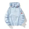 Jaqueta de proteção solar leve de verão para homens e mulheres, estilo casal, respirável, colorida, fina, estilo astronauta, versão coreana da moda, peça externa estilosa e legal