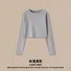 Roupas Femininas RS Transfronteiriça BOXY lavada desgastada patchwork Kanhasu corte estilo de rua americano sweatshirt de gola redonda hot girl para mulheres