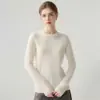 Suéter de cashmere simples e casual com gola redonda, trançado, caimento solto, macio e confortável, suéter de manga comprida liso versátil
