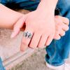 Anillo Retro Europeo y Americano Iris Anillo de Moda Agresivo para Hombre Anillo Distintivo para Dedo Índice Dedo Medio