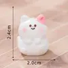 Micro Paisagem Criativa Gatinho Rosa Fofo Boneca Decoração DIY Fofa Acessórios de Saco Surpresa Enfeites de Mesa Carro