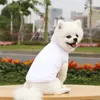 Ropa de Mascota Chaleco de Peluche Bichón para Perros y Gatos Pequeños, Medianos y Grandes, Estilo Nuevo Primavera-Verano Transfronterizo, Ropa Popular de Algodón Puro