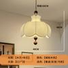 Lámpara de techo estilo retro Nanyang para dormitorio, nueva lámpara creativa de estilo antiguo medio con diseño de calabaza y libro de arte para habitación principal.