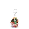 Colgante de Regalo de Navidad Llavero Acrílico 2D Estilo Nuevo Llavero para Mochila de Fiesta de Navidad