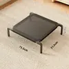 Cama de Camping para Cachorros para Todas as Estações, Elevada do Chão, à Prova de Umidade, Respirável, Adequada para Cães e Gatos Grandes e Pequenos, Cama de Resfriamento para o Verão, Tapete de Resfriamento para Pets