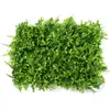 Pared de Plantas Verdes pared de plantas artificiales césped artificial fondo tridimensional flor decorativa biónica tapete de césped artificial falso de plástico