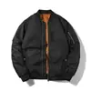 Chaqueta de Vuelo de Algodón para Hombre Weipin Transfronteriza Transmisión en Vivo [Acolchada/Delgada] Chaqueta Piloto MA1 de Primavera y Otoño Chaqueta de Béisbol Invierno