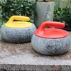 Expansão do Campus de Curling Esportivo Pista de Bolas de Gude Curling no Gelo com Bolas Rolantes Curling em Terra Seca