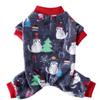 Suministro Transfronterizo Ropa para Mascotas Ropa de Cuatro Patas Árbol de Navidad Ropa para Perros Copo de Nieve Alce Ropa Navideña Falda para Mascotas