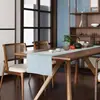 Cadeira de Jantar Nórdica Retrô Madeira Maciça Hotel Restaurante Estilo Wabi-Sabi Estofada Macia Cadeira de Rattan para Lazer Cadeira de Rattan Simples de Designer