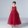 Vestido de Princesa para Niña Vestido de Boda Esponjoso Vestido de Verano Dama de Honor Vestido de Noche Vestido para Escenario de Cumpleaños Interpretación de Piano Falda