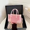 Bolsa tote color-block estilosa para mulheres, nova coleção 2026, perfeita para o dia a dia, bolsa de ombro versátil, tote transversal moderno