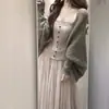Cárdigan de Punto Holgado con Mangas Murciélago Estilo Coreano para Mujer Otoño Invierno Nuevo Versátil Casual Delgado Abrigo Suéter Moderno