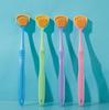 Raspador de Língua Escova de Limpeza de Dupla Face Raspador de Língua Oral Limpeza Profunda Hálito Fresco