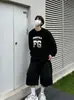 Niebla Rekk Esenciales Marca de Nicho de Moda Pareja Americana Camiseta para Capas Interiores Tops Camisetas de Manga Larga para Mujer para Hombres