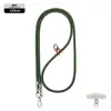 Cordón de Teléfono Móvil de Gama Alta Correa Resistente de 6 mm para Cuello Cruzado Ajustable Exterior Anti-Pérdida Exquisita Cuerda Tejida para Muñeca