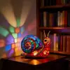 Adornos de resina de la nueva serie de perros transfronterizos, luz nocturna LED, arte, estatua de animal, decoración creativa para el hogar, escritorio