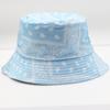 Sombrero de Pescador Sombrero Cubeta para Mujer Verano Exterior Anacardo para Hombre Primavera y Otoño Estilo Coreano Moderno Algodón Puro Combinable Sombrero Protector Solar