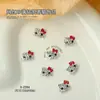 Serie Gato de Diamante Joyería de Aleación Nuevo Arte de Uñas Estilo Totalmente Diamantado Lindo Brillante Versátil Popular en Línea Joyería de Diamante
