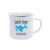 Taza de Esmalte Creativa Personalizable al por Mayor Amazon Ebay con Borde Metálico Taza de Esmalte Recubierta para Transferencia de Calor