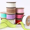 Cinturón Tejido Hueco con Borde Ondulado DIY Decoración para Textiles del Hogar Ropa Sombrero de Copa Regalo Empaque de Flores Accesorios para el Cabello con Lazo