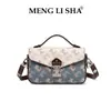 Bolso de Mano Retro Europeo y Americano Bolso Bandolera para Mujer 2026 Nuevo Versátil Gran Capacidad Bloqueo de Color Bolso de Hombro Único Cruzado