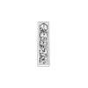 10mm Diamante Branco Letra Liga Strass Letra Inglesa diy Pulseira Coleira de Animal Chaveiro Acessórios de Joias